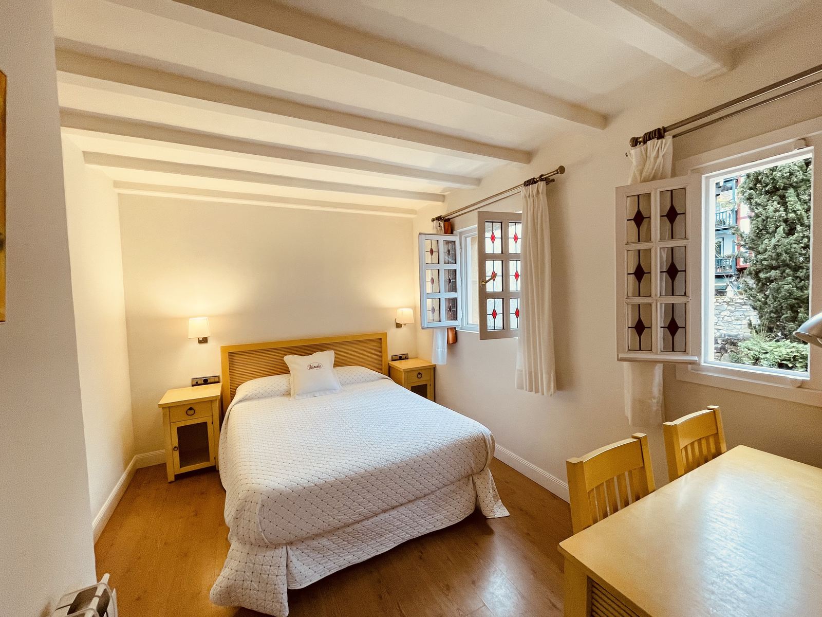 Habitación doble del Hotel Palacete