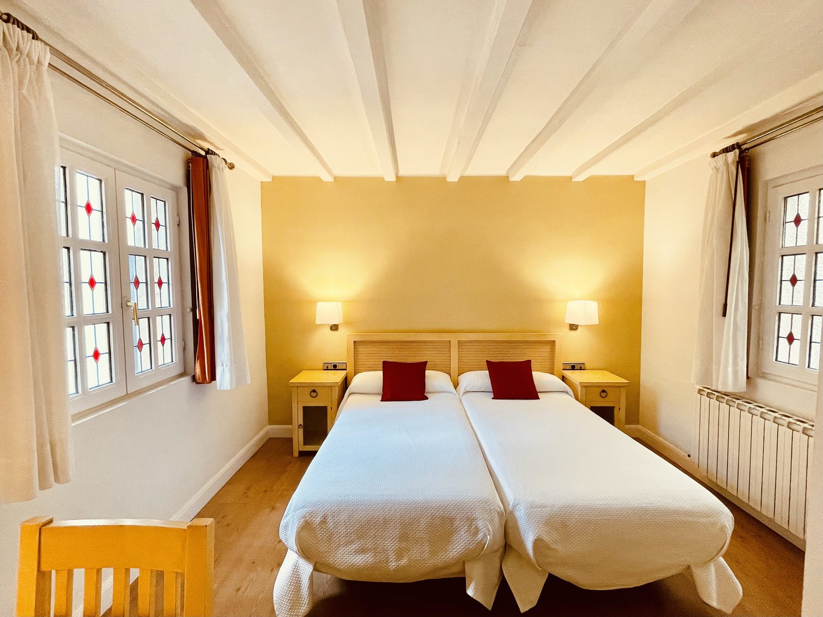 Habitación doble con dos camas individuales