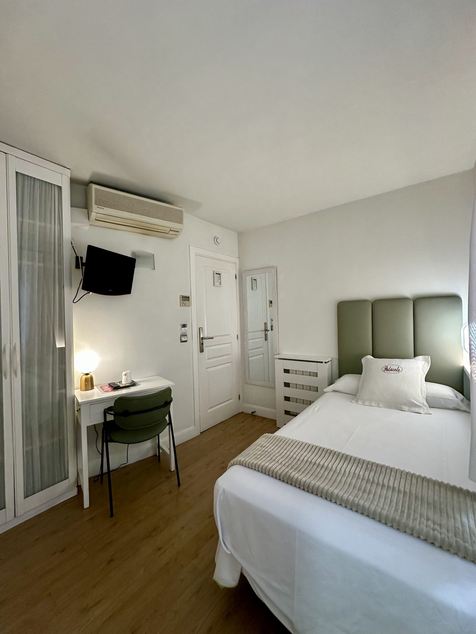 Habitación individual del Hotel Palacete
