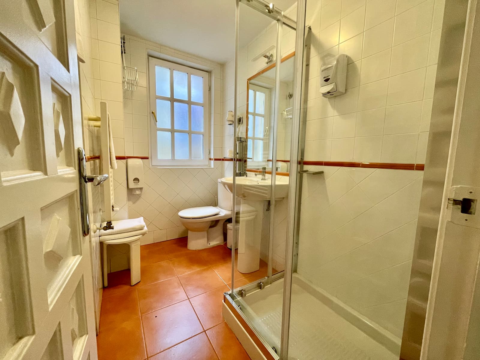 Habitación triple del Hotel Palacete